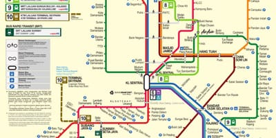 Kl mrt roete kaart